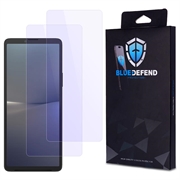 Protector de Pantalla de Cristal Templado BlueDefend Anti-Blue Light para Sony Xperia 10 V - 2 Pcs.