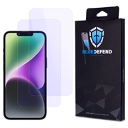 Protector de Pantalla de Cristal Templado BlueDefend Anti-Blue Light para iPhone 14 - 2 Pcs.