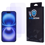 Protector de Pantalla de Cristal Templado BlueDefend Anti-Blue Light para iPhone 16 - 2 Pcs.