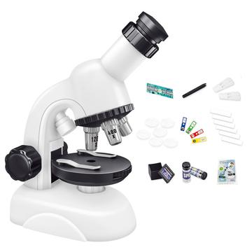 C2234 Kit de microscopio educativo para estudiantes con 1200 aumentos y luz de relleno