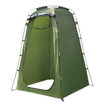 Ducha Portátil para Acampar y Tienda para Cambiar Pañales - 180cm - Verde Militar