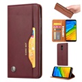 Funda Estilo Cartera para OnePlus 6T - Serie Card Set - Vino Tinto