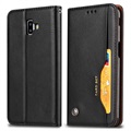 Funda Estilo Cartera para Samsung Galaxy J6+ - Serie Card Set - Negro