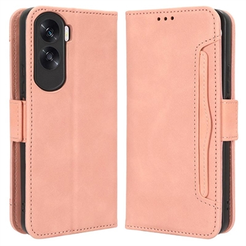 Funda Estilo Cartera Cardholder Serie para Honor 90 Lite/X50i - Rosa