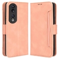 Funda Estilo Cartera Cardholder Serie para Honor 90 - Rosa