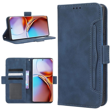 Funda Cardholder Serie para Motorola Edge 40 Pro/Edge+ (2023) - Estilo Cartera (Embalaje abierta - Bulk Satisfactorio) - Azul