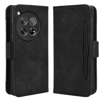 Funda Estilo Cartera Cardholder Serie para OnePlus 12 - Negro