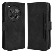 Funda Estilo Cartera Cardholder Serie para OnePlus 12R/Ace 3 - Negro