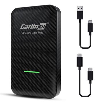 Carlinkit 3.0 CPC200-U2W Plus Adaptador inalámbrico CarPlay - Negro