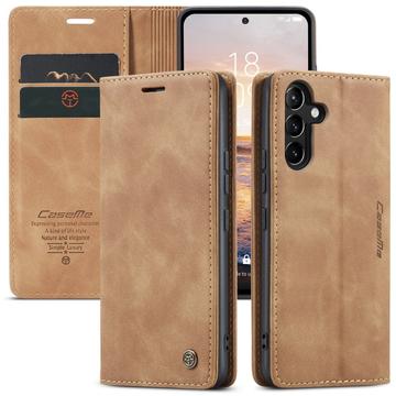 Funda Caseme Serie 013 para Samsung Galaxy A54 5G - Estilo Cartera - Marrón