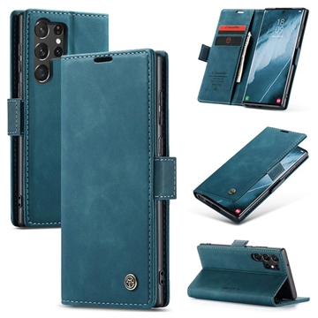 Funda Caseme Serie 013 para Samsung Galaxy S24 Ultra - Estilo Cartera - Azul