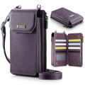 Bolsa de hombro universal RFID Caseme Me40 - 4"-7.5" - Morado