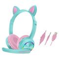 Cat Ears AKZ-020 Auriculares con cable para niños / Auriculares para juegos con micrófono