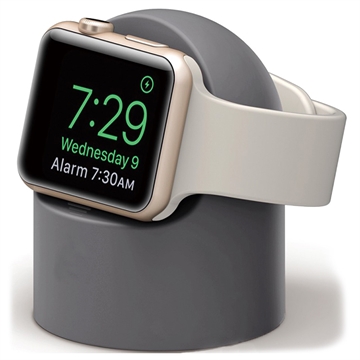 Soporte de Carga para Apple Watch Series Ultra/8/SE (2022)/7/SE/6/5/4/3/2/1 - Gris