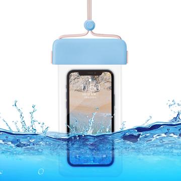 Funda impermeable TPU transparente universal IPX8 con función táctil - 7"