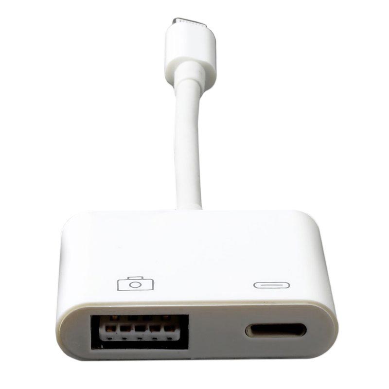 Adaptador de Cámara Lightning USB para Apple iPad / iPhone