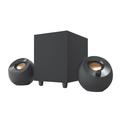 Altavoces de sobremesa Creative Pebble Plus 2.1 alimentados por USB con subwoofer - Negro