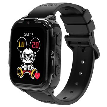 DH20 4G Kids Smart Watch con cámara y videollamada - Idiomas danés, noruego, sueco y finlandés - Negro