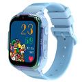 DH20 4G Kids Smart Watch con cámara y videollamada - Idiomas danés, noruego, sueco y finlandés - Azul