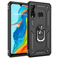 Carcasa Híbrida Defender Serie para Huawei P30 Lite - Negro