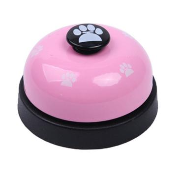 Campana para mascotas para la cena / Timbre para perro - Rosa