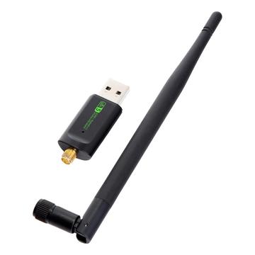 Dongle con antena Bluetooth inalámbrica USB de doble banda - 600 Mbps