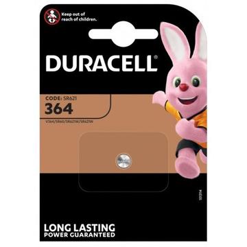 Duracell 364/363 SR621SW Pila de reloj de óxido de plata