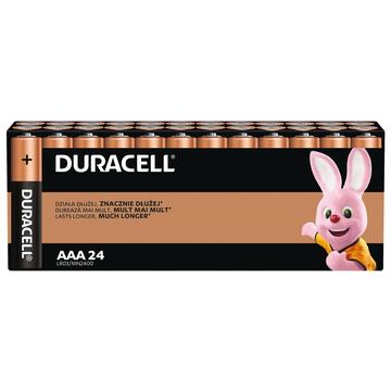 Pilas alcalinas Duracell Basic LR03/AAA - 24 uds.