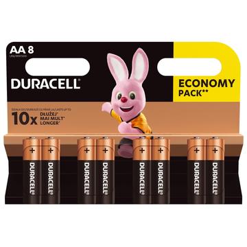 Duracell DuraLock C&B LR6/AA Pilas - 8 uds.