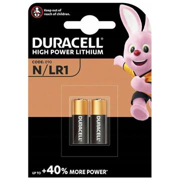 Pila Duracell LR1/N de alta potencia - 2 uds.