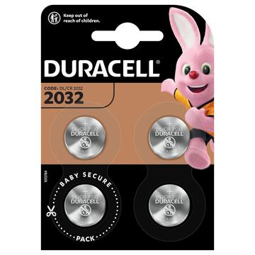 Pila de botón Duracell Mini CR2032 3V - 4 uds.