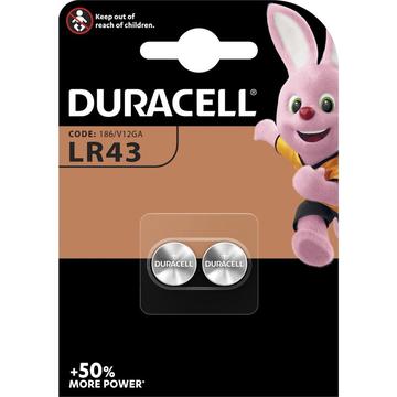 Duracell Mini G12/LR43 Pilas Alcalinas - 2 uds.