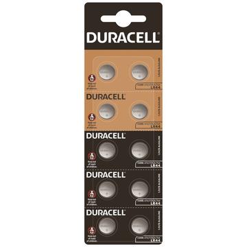 Pila de botón Duracell Mini G13/LR44 - 10 uds.