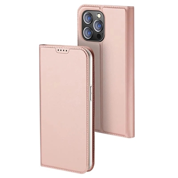 Funda con Tapa Dux Ducis Skin Pro para iPhone 15 Pro - Rosa