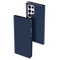 Funda con Tapa Dux Ducis Skin Pro para Samsung Galaxy S23 Ultra 5G - Azul