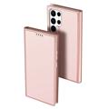 Funda con Tapa Dux Ducis Skin Pro para Samsung Galaxy S23 Ultra 5G - Rosa