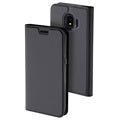 Funda con tapa Dux Ducis Skin Pro para Samsung Galaxy J4 - Gris Oscuro