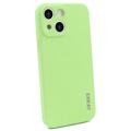 Carcasa de Silicona Líquida Enkay para iPhone 14 Plus - Verde Claro