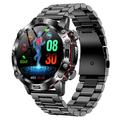 ET482 Reloj inteligente AMOLED de 1.43" con llamadas Bluetooth y función ECG - Negro