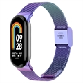 Elegante Correa de Malla de Acero Inoxidable para Xiaomi Smart Band 8 - Colores Vivos