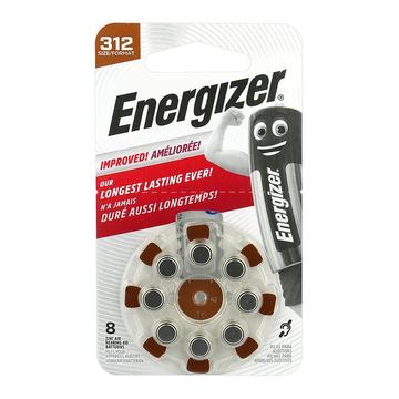 Pilas Energizer 312/PR41 para audífonos - 8 uds.