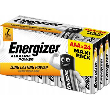 Pilas alcalinas Energizer Alkaline Power LR03/AAA - 24 uds.