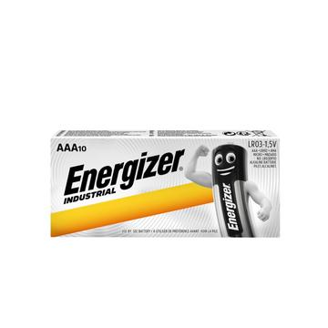 Pilas alcalinas Energizer Industrial LR03/AAA - 10 uds.