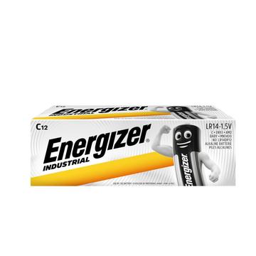 Pilas alcalinas Energizer Industrial LR14/C - 12 uds.