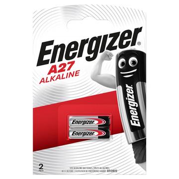 Pilas alcalinas Energizer MN27/27A 12V - 2 uds.