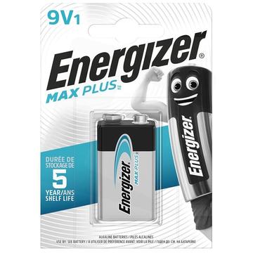 Pila alcalina Energizer Max Plus 6LR61/9V