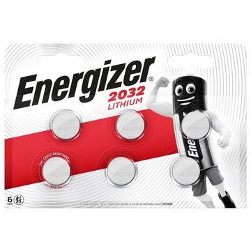 Pilas de litio Energizer Mini CR2032 - 3 V - 6 uds.