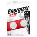 Pila de botón Energizer Mini CR2430 3V - 2 uds.