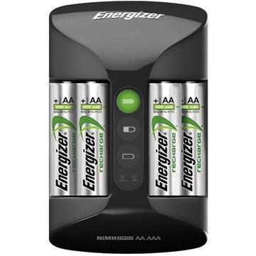 Cargador de pilas Energizer Pro con 4 pilas R6/AA