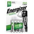 Pilas recargables Energizer Recharge Power Plus R03/AAA 700mAh - 4 uds.